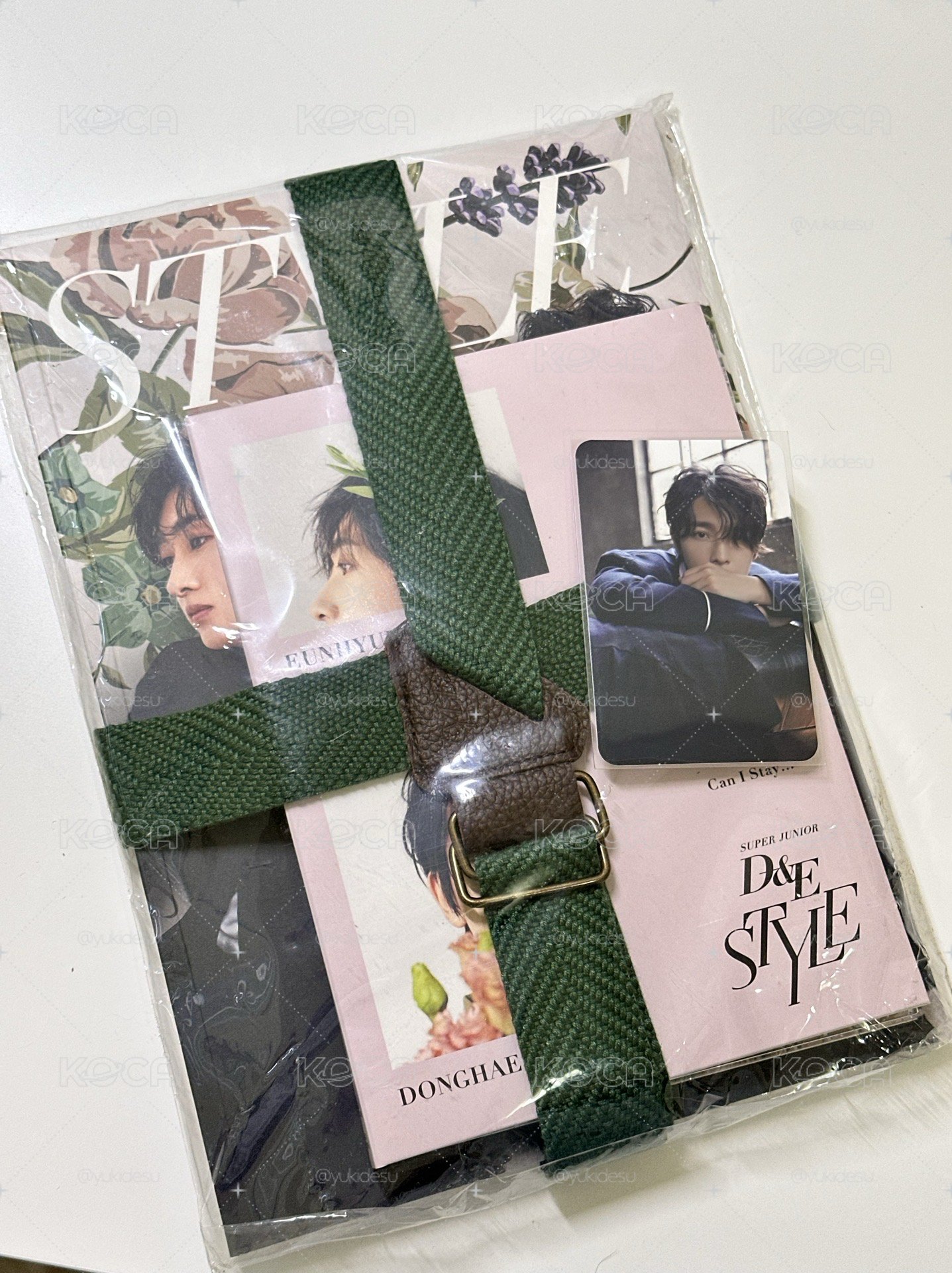 SUPER JUNIOR-D&E/STYLE[CD+DVD E.L.F-JAPAN盤]喜帖專
