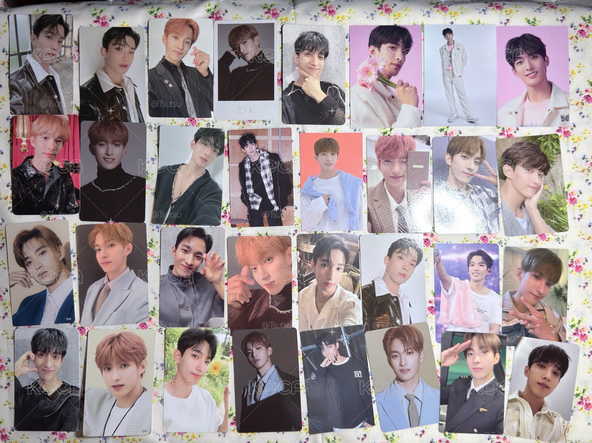 （現貨整圖32張出）seventeen DK 李碩珉 小卡盤 專卡 特典卡 會員禮