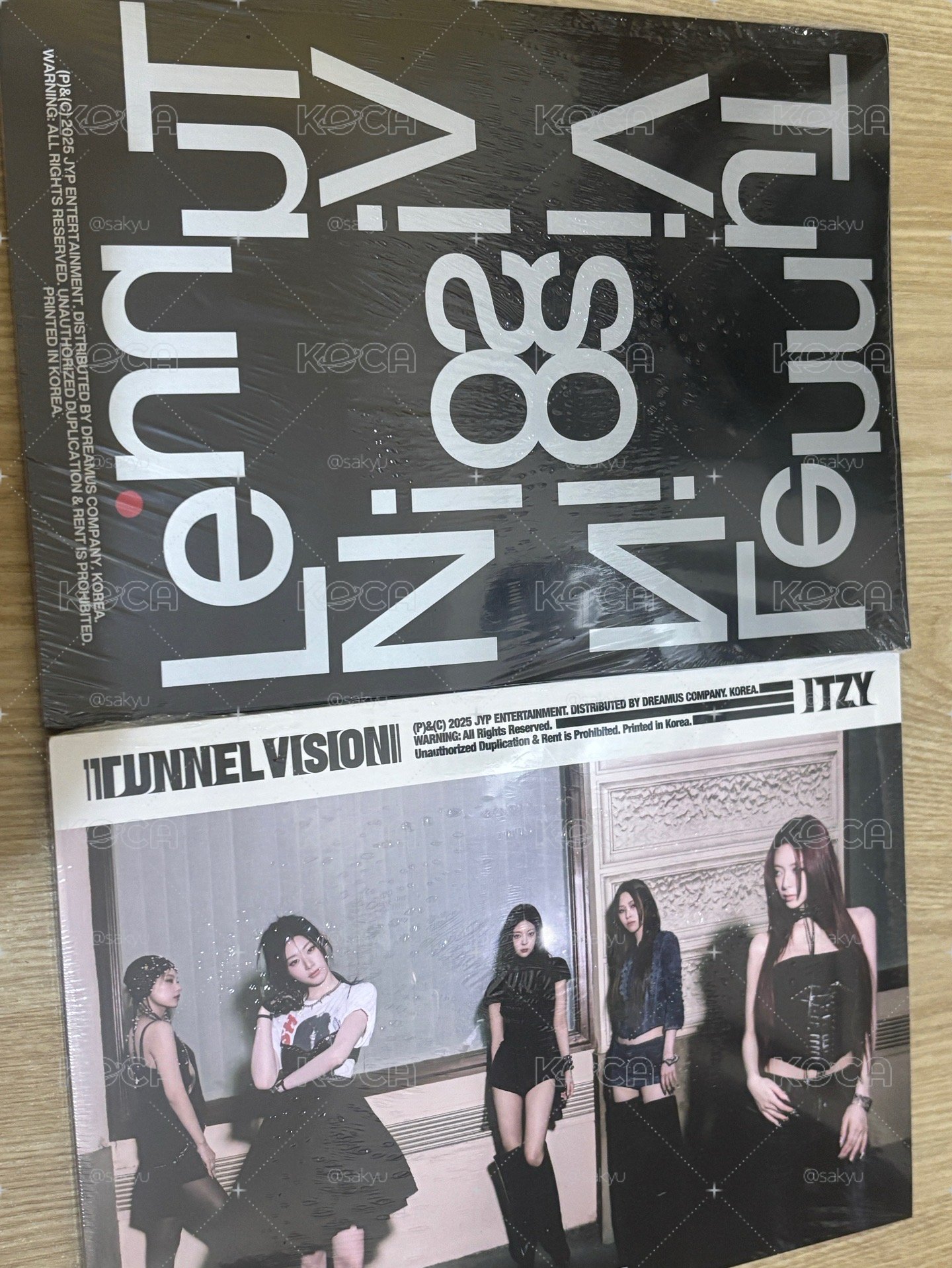Itzy tnvs 未拆專