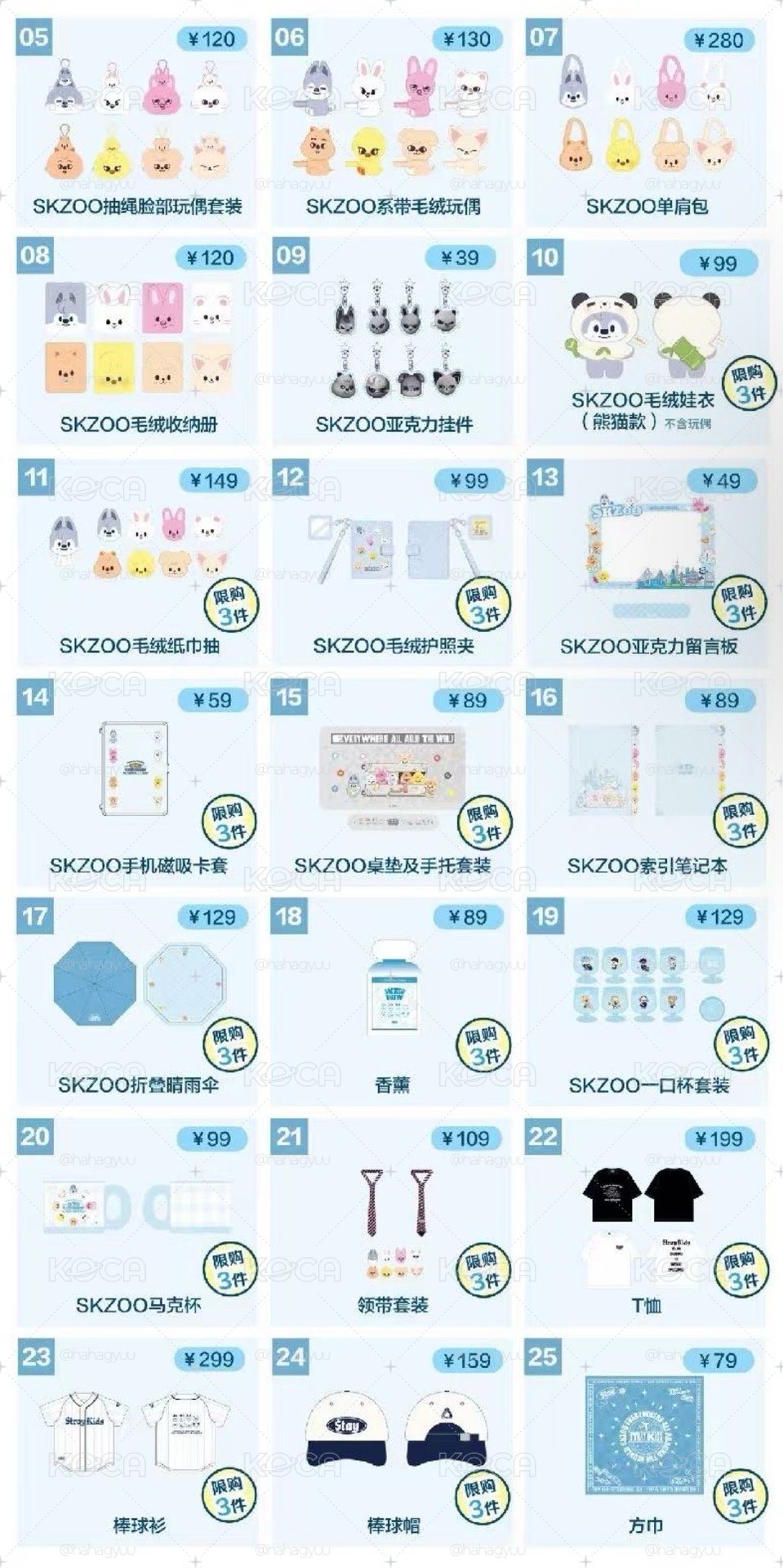 skz skzoo全球快閃-深圳場 預購