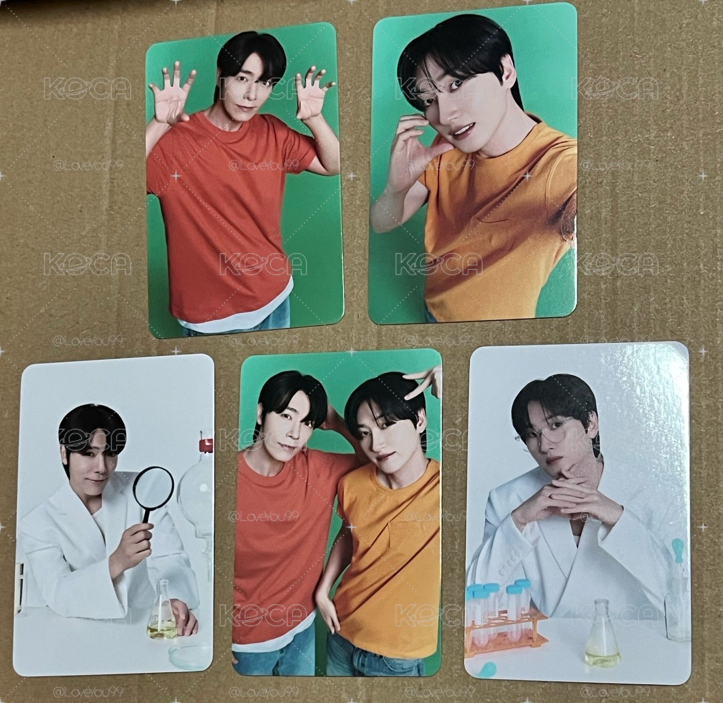  Super Junior D&E 康是美小卡