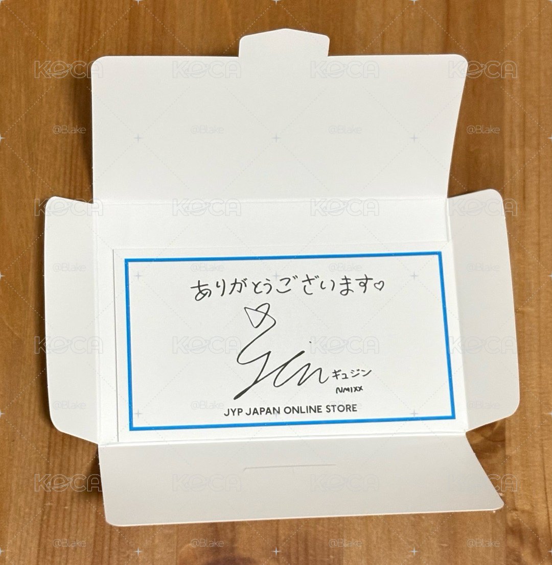 JYP Japan 感謝卡 圭