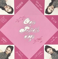 Our Birthday 摺紙 明信片 Party ver