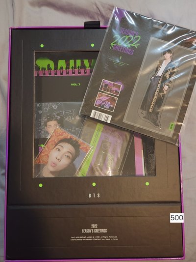 防彈歷代寫真 DVD 年曆