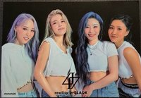 reality in BLACK 明信片 官網特典