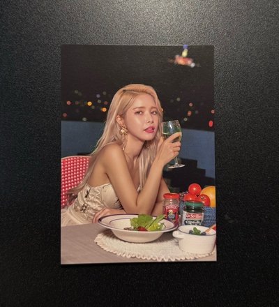 MAMAMOO 明信片 黑專官網特典