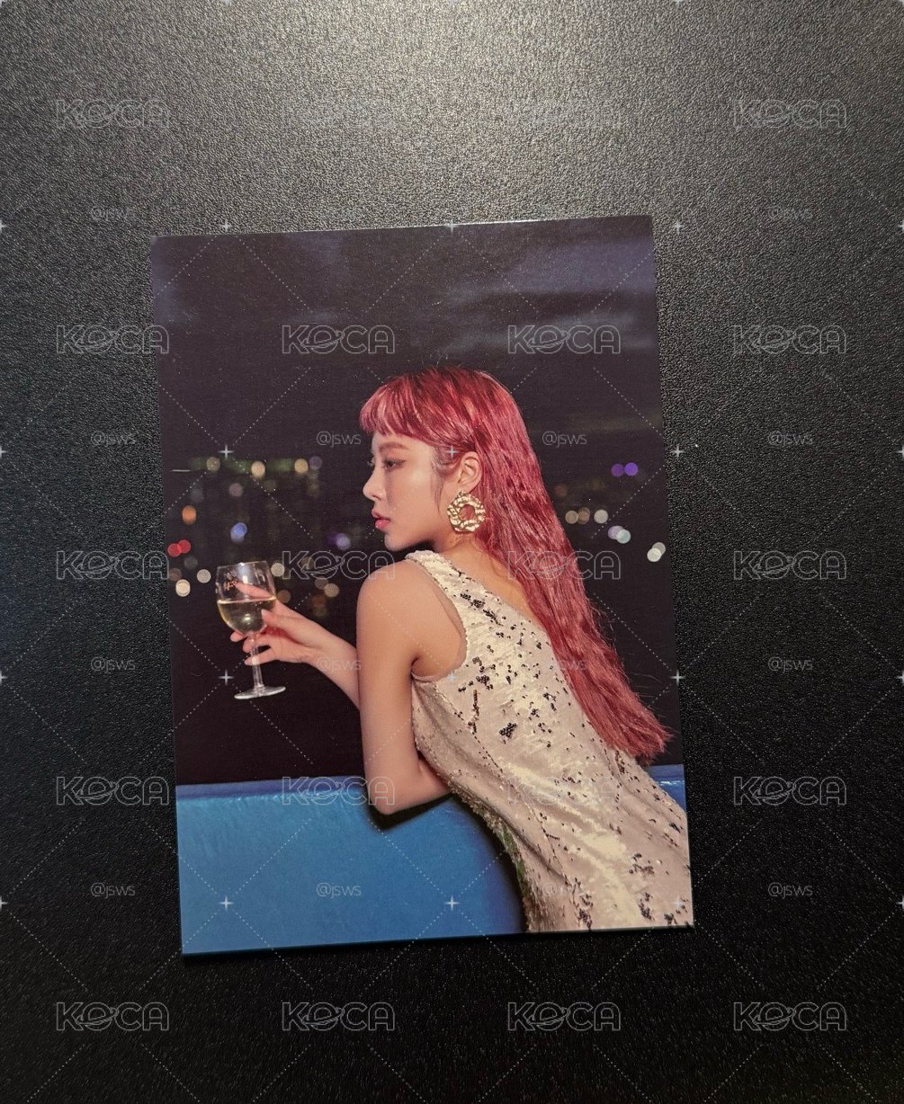 MAMAMOO 明信片 黑專官網特典