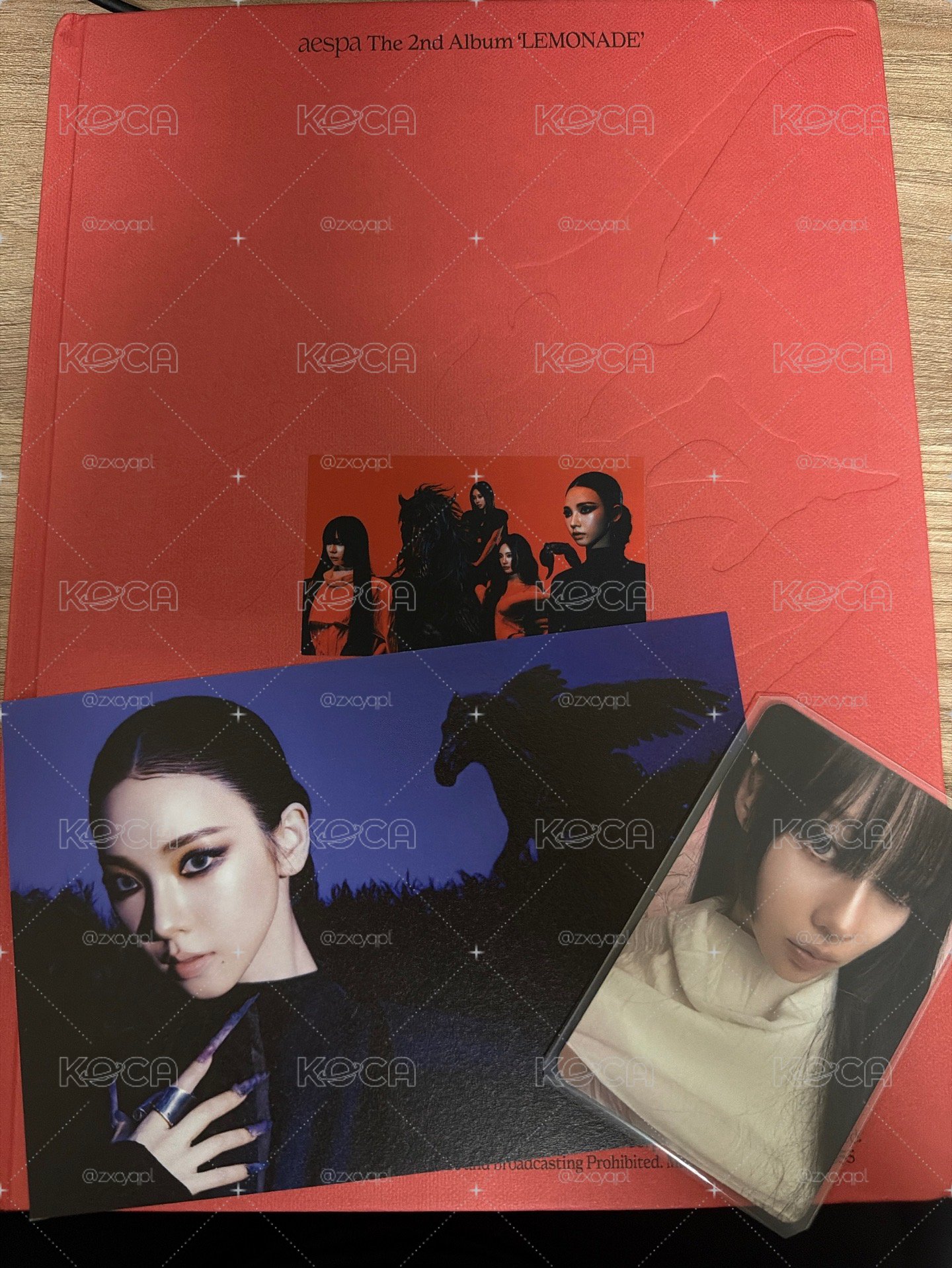 LEMONADE WDA Ver. 專輯 冬小卡柚明信片已拆全專
