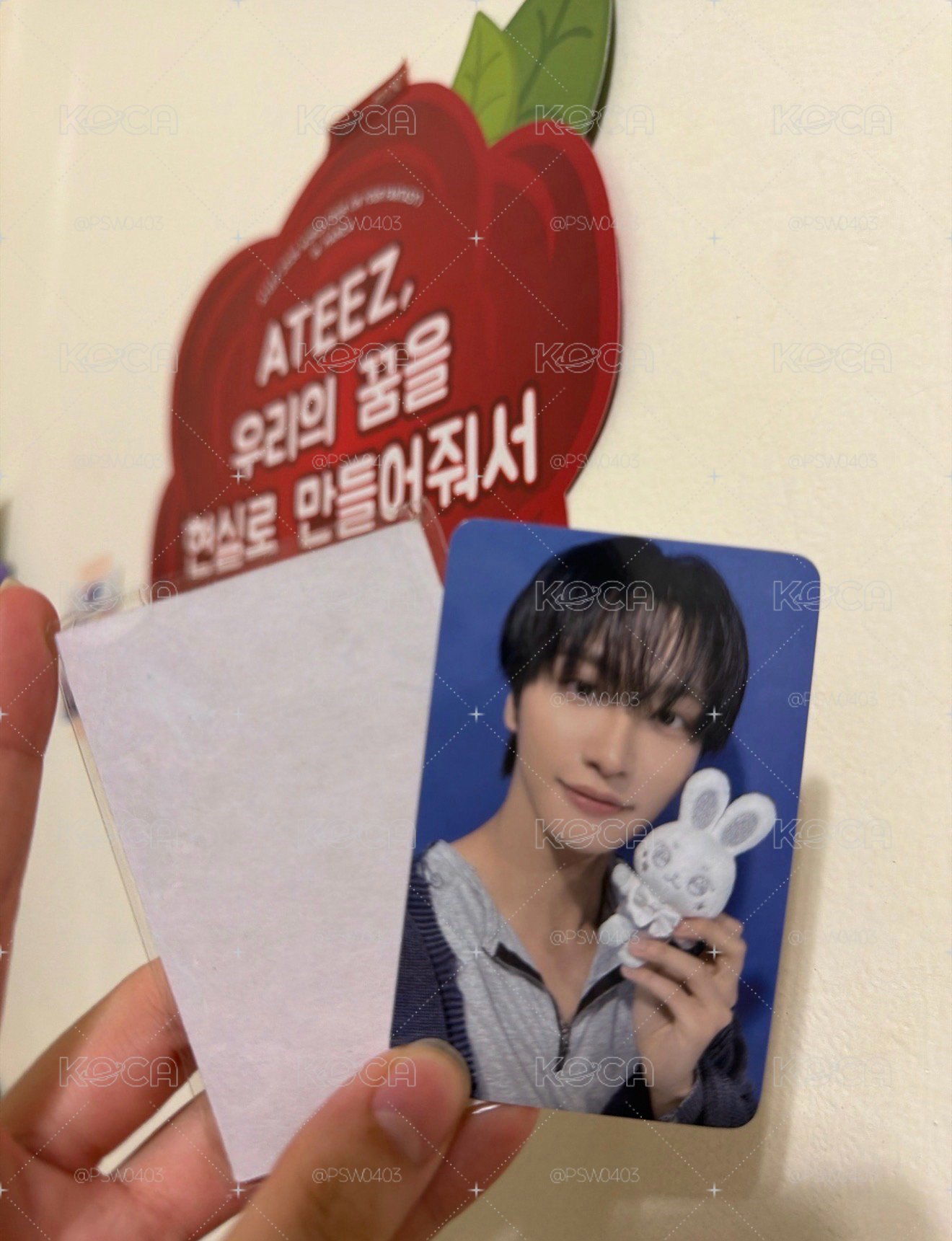 ATEEZ⭐️銀色娃卡