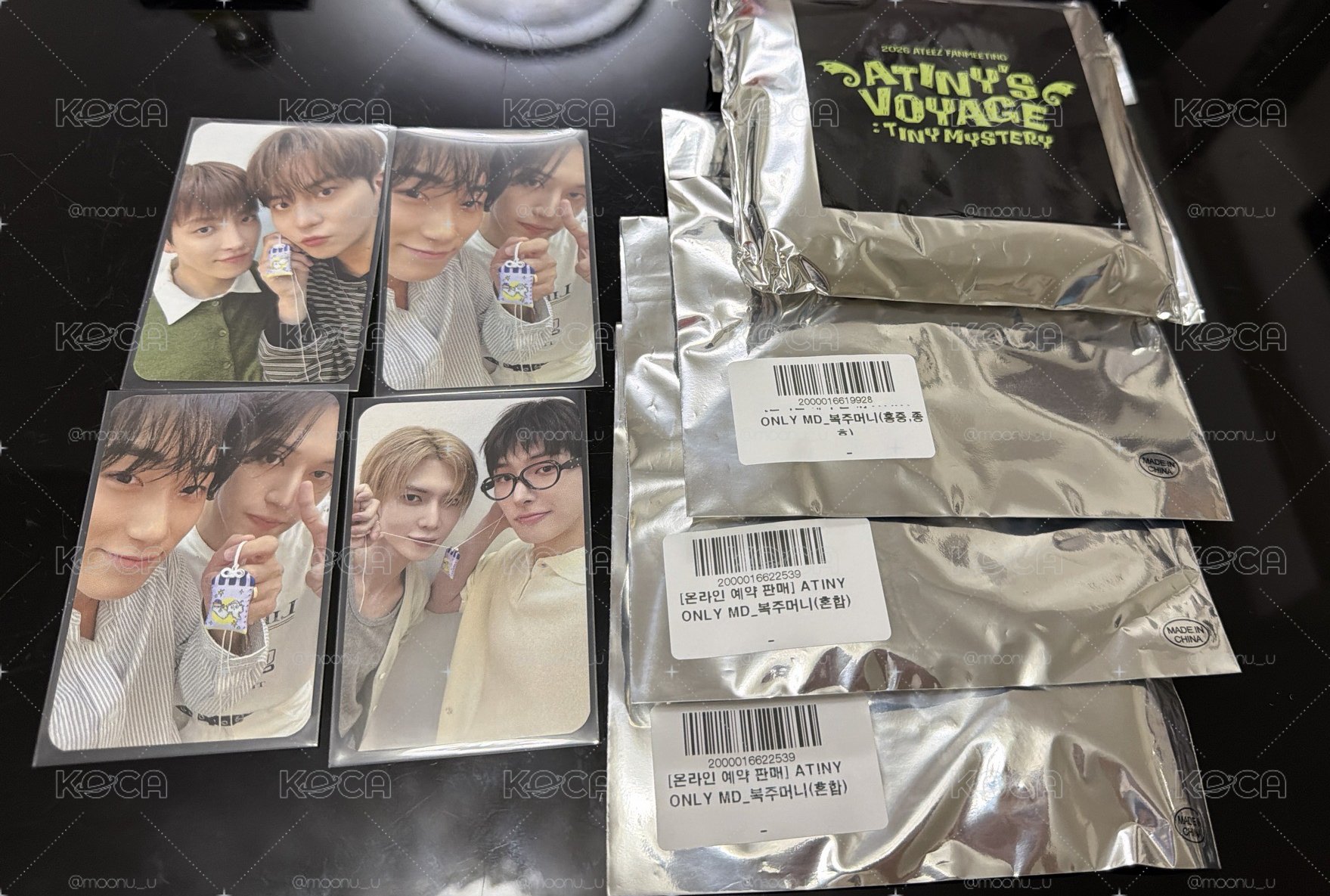 ATEEZ FAN MEETING LUCKYDRAW
