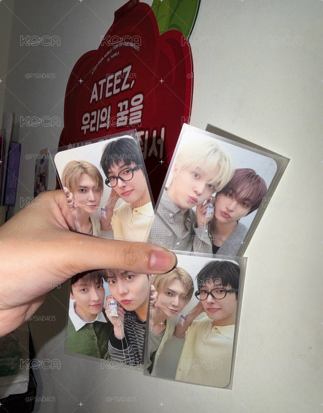 ATEEZ 26年飯咪雙人卡