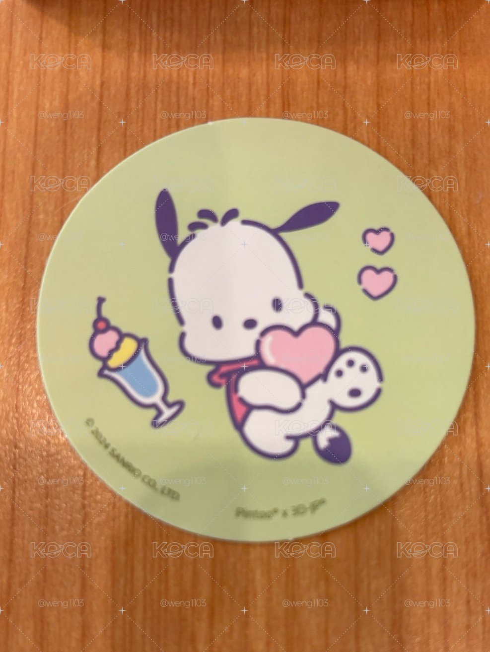 三麗鷗傳情系列扭蛋拼圖+磁鐵