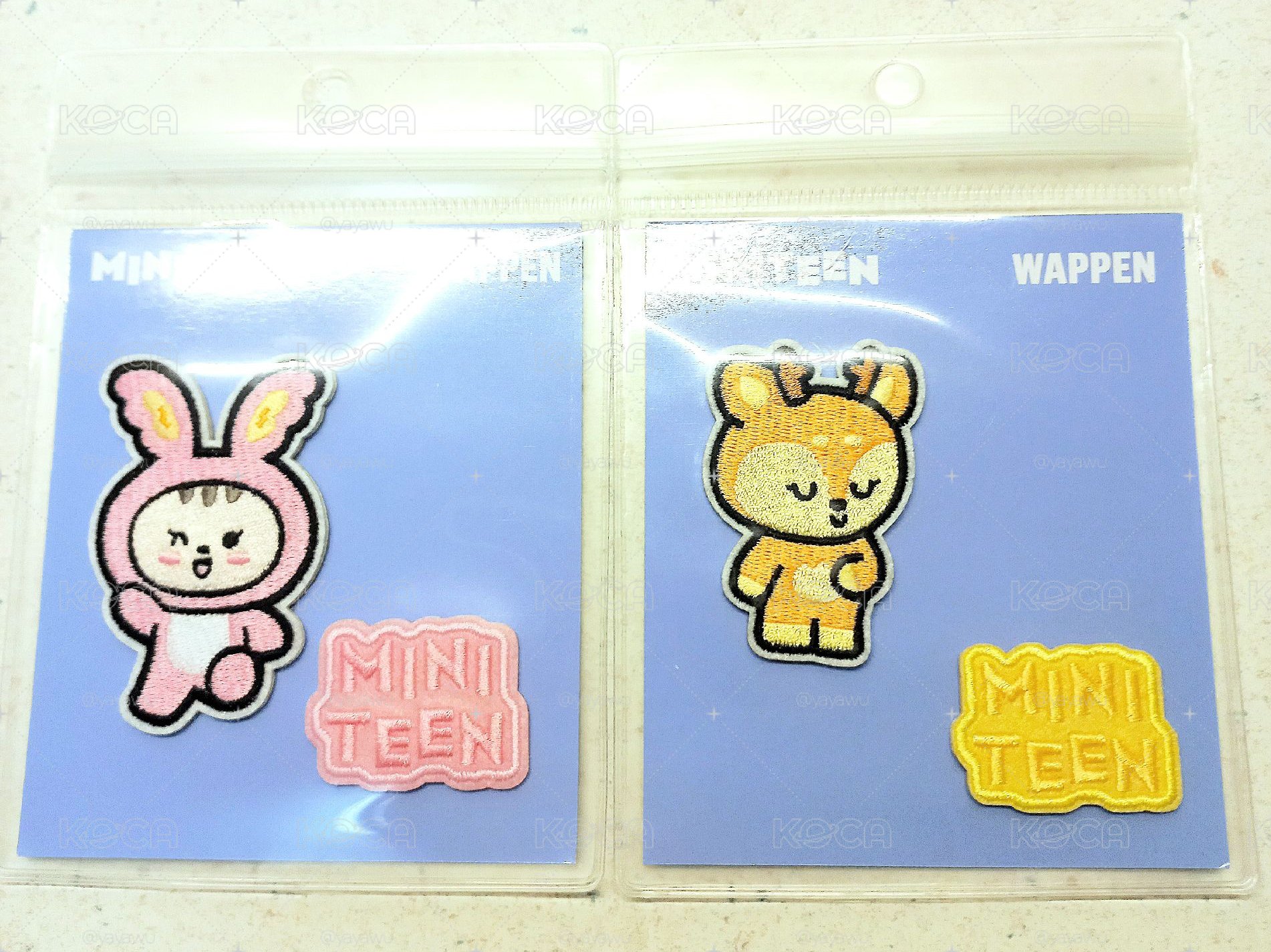 [現貨合售]淨漢 知秀miniteen 刺繡貼