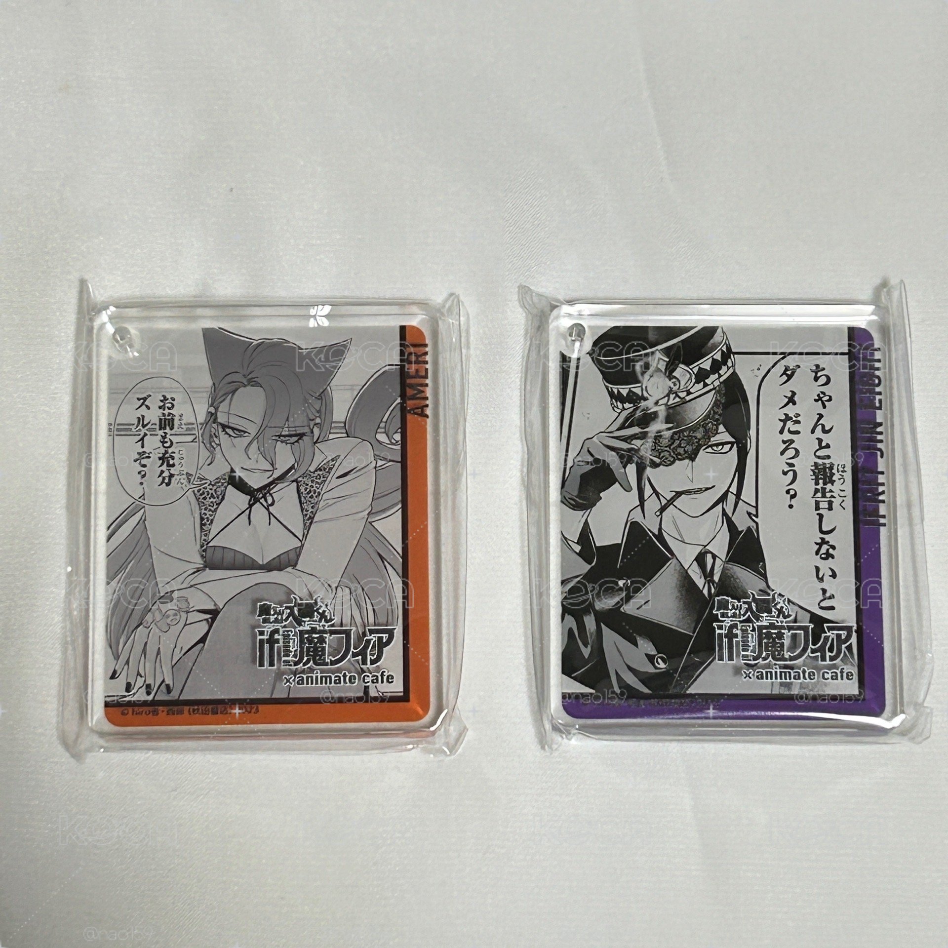 入間同學入魔了！if魔手黨 animate cafe CoLotta壓克力磚 艾梅莉 伊弗利特
