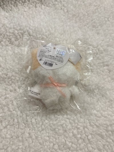 棉花糖貓 刀叉款吊飾娃