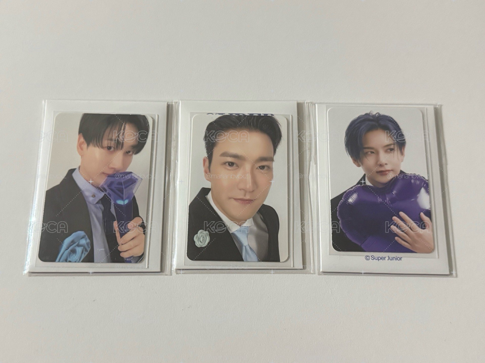 Super Junior SS10隨機卡｜銀赫、神童、厲旭（共三張，整圖出）（另可任選六張文字刮刮卡）