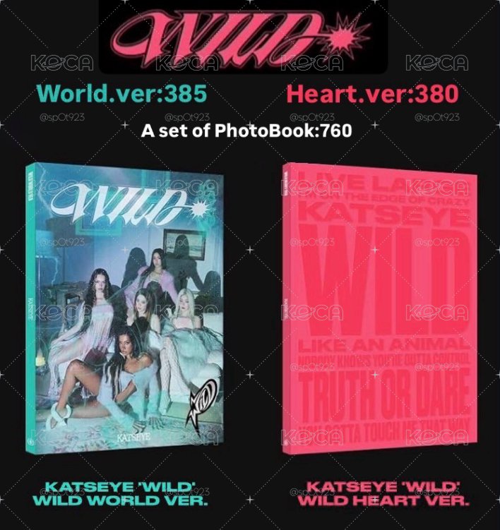 KATSEYE *WILD* EP 