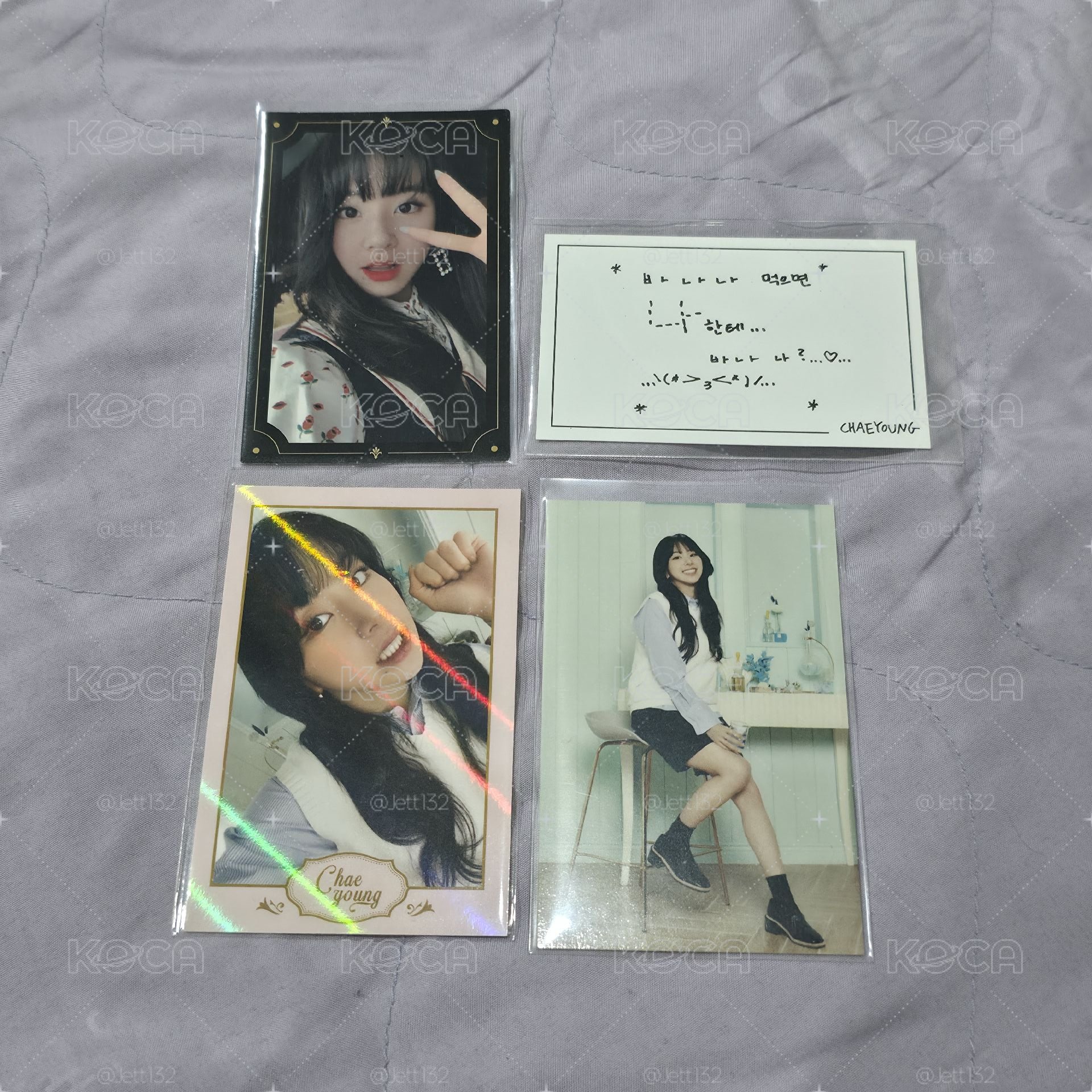 TWICE 彩瑛 小卡+印製手寫卡