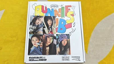 【有含小卡】NewJeans 會員禮 一期 兔頭豪華版 BUNNIES CLUB 2023 (內容物完整無缺件)