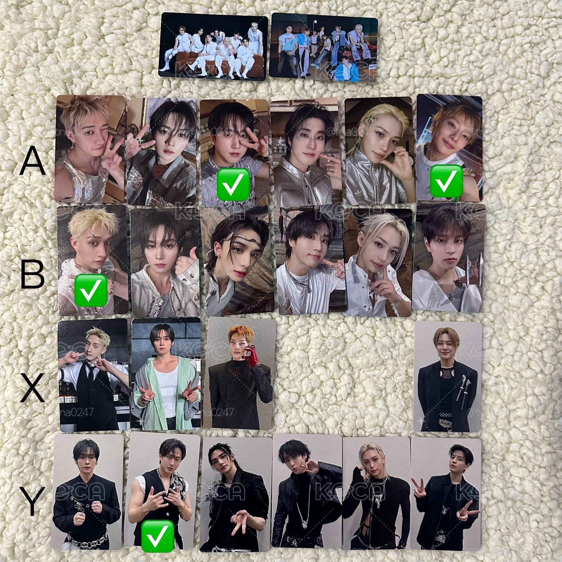 SKZ HMV A/B/X/Y