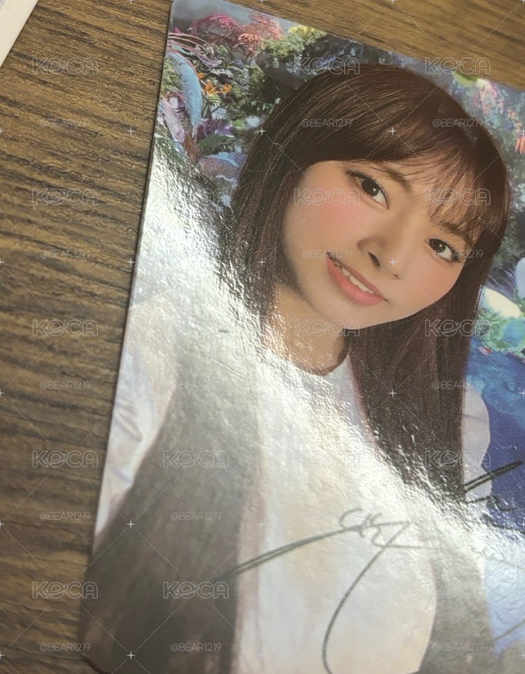 子瑜💙MORE & MORE小卡2張