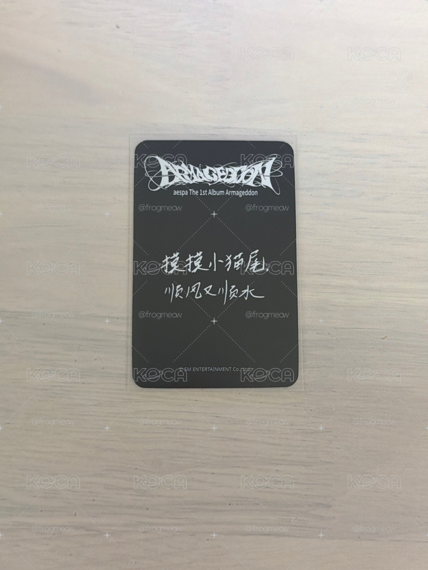 正規一 sr 特典卡 星河預售A寧