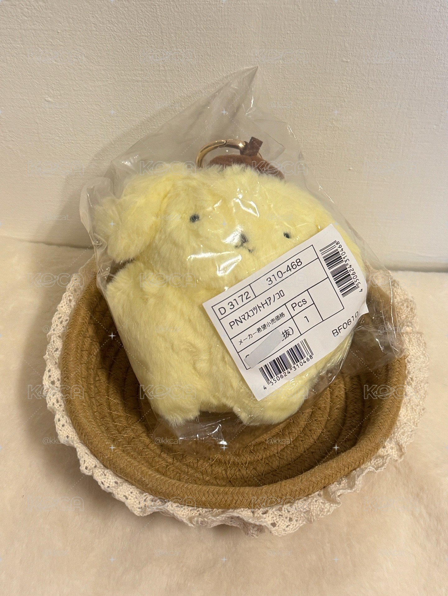 現貨.懷舊 布丁狗吊飾