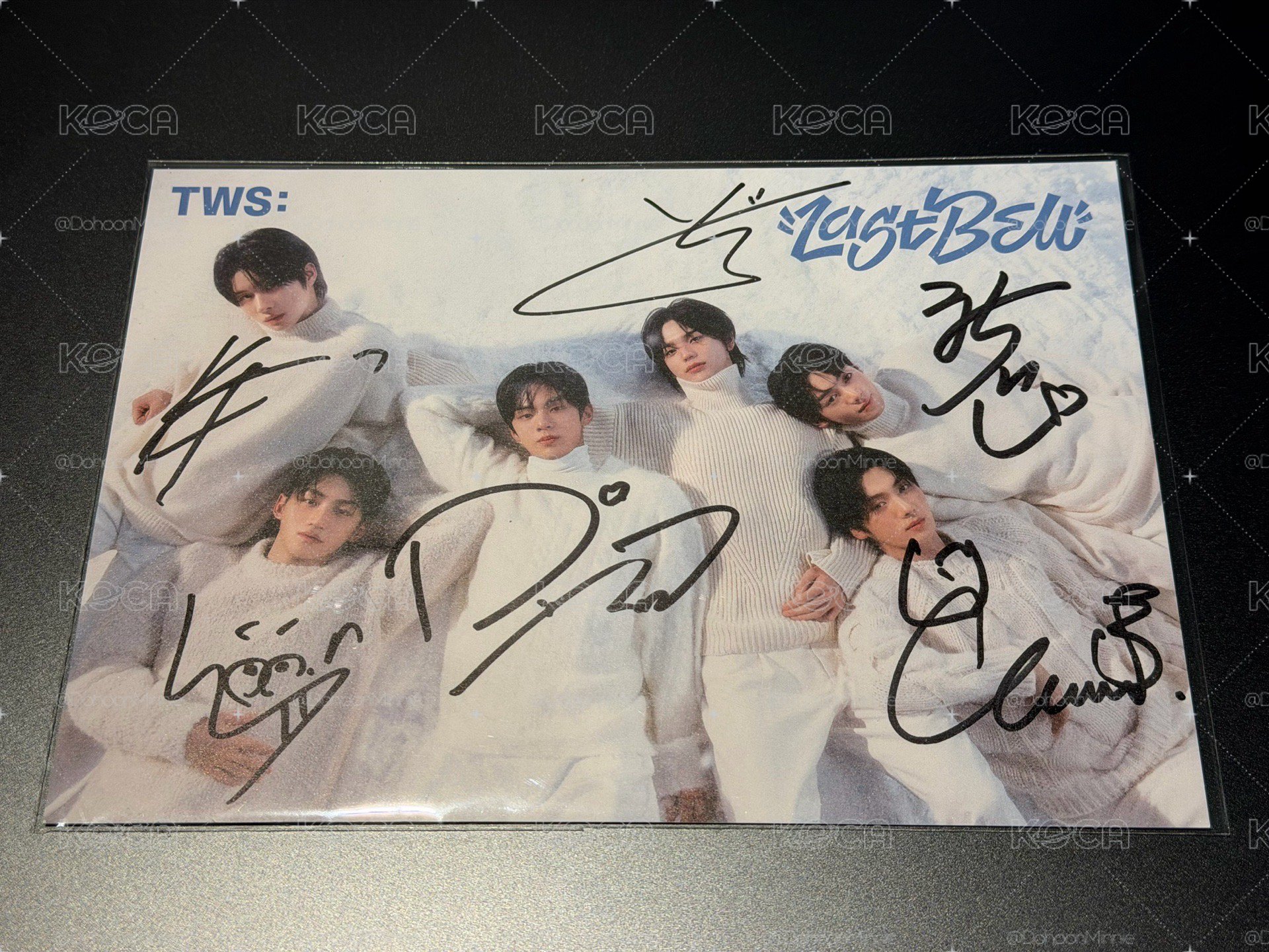 tws全員親簽明信片