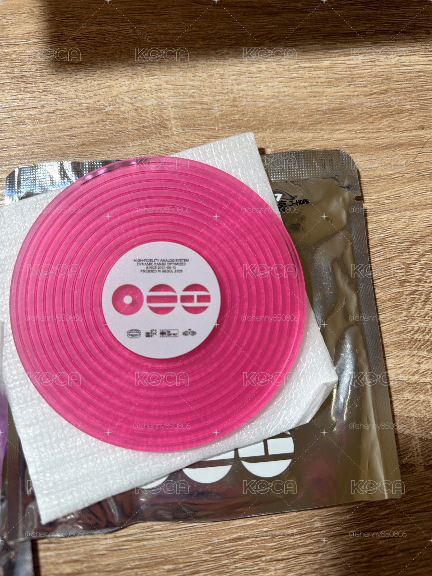 BTS杯墊