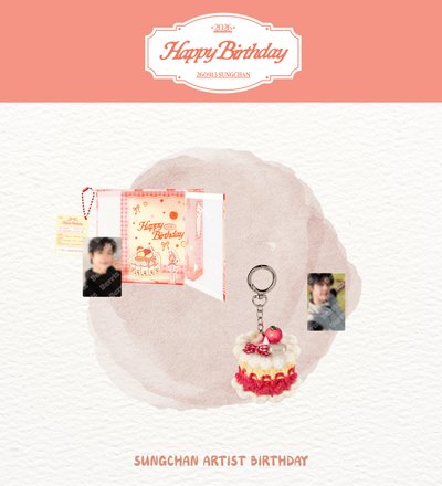 [預購] SUNGCHAN ARTSIT BIRTHDAY