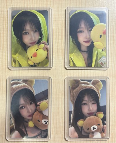 YUJU 拉拉熊 小雞 特典卡 