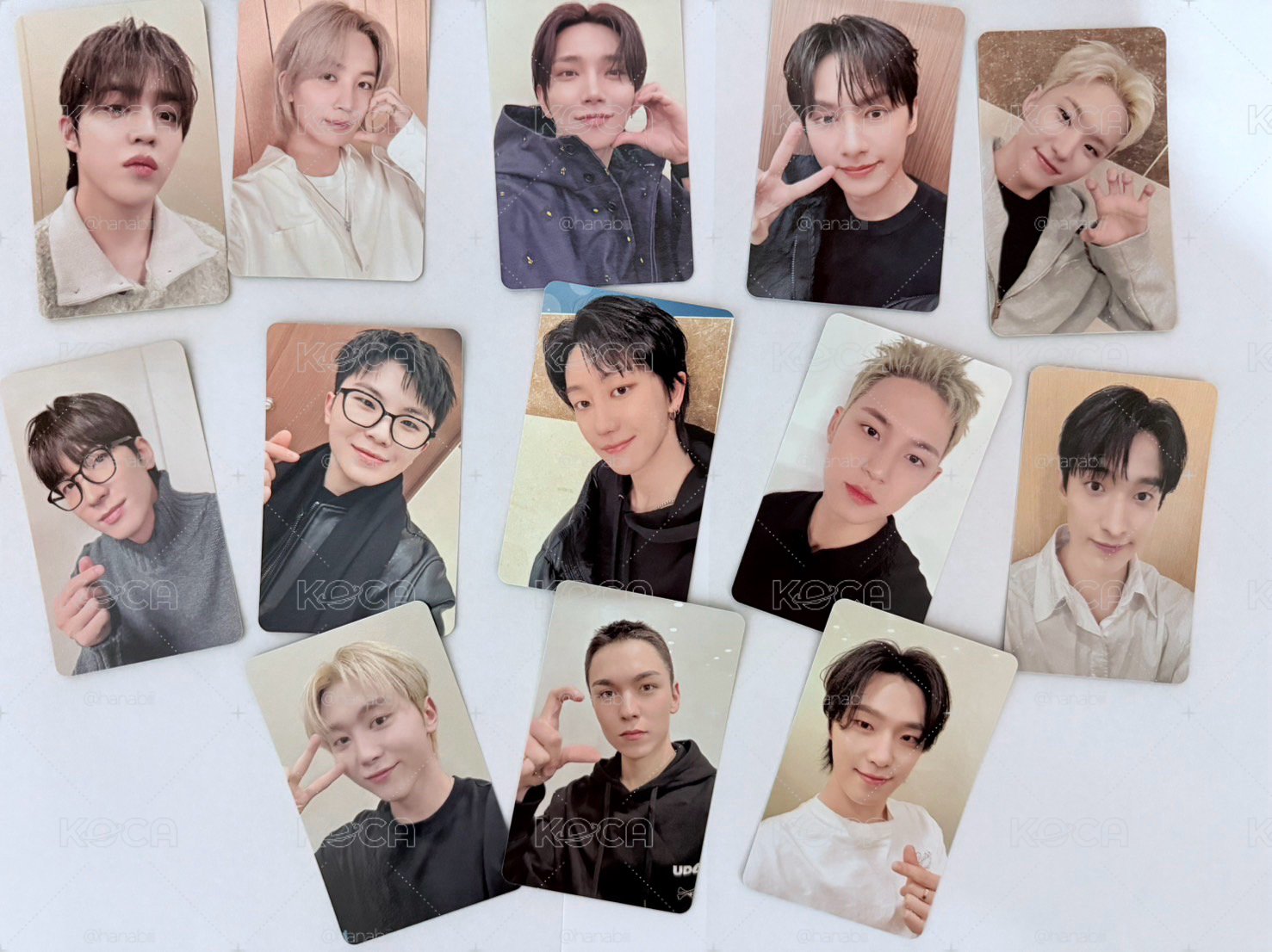 2025 SVT 10周年 集章卡一套