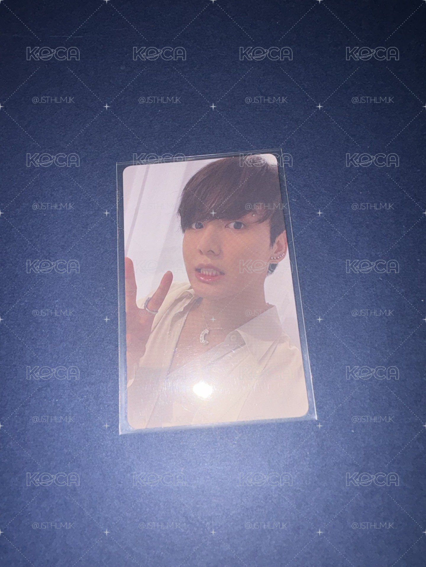 BTS JK PROOF專輯卡