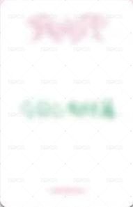 迷二 ms 蝙蝠玩偶 簽售卡  背面
