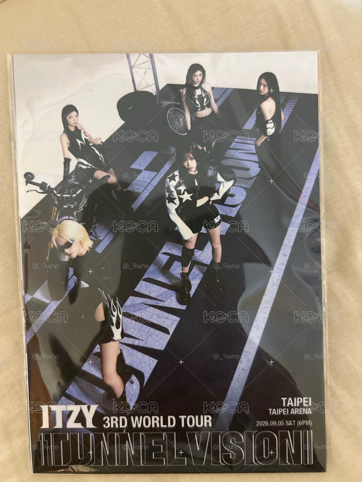 Itzy 臺北場三巡vip禮