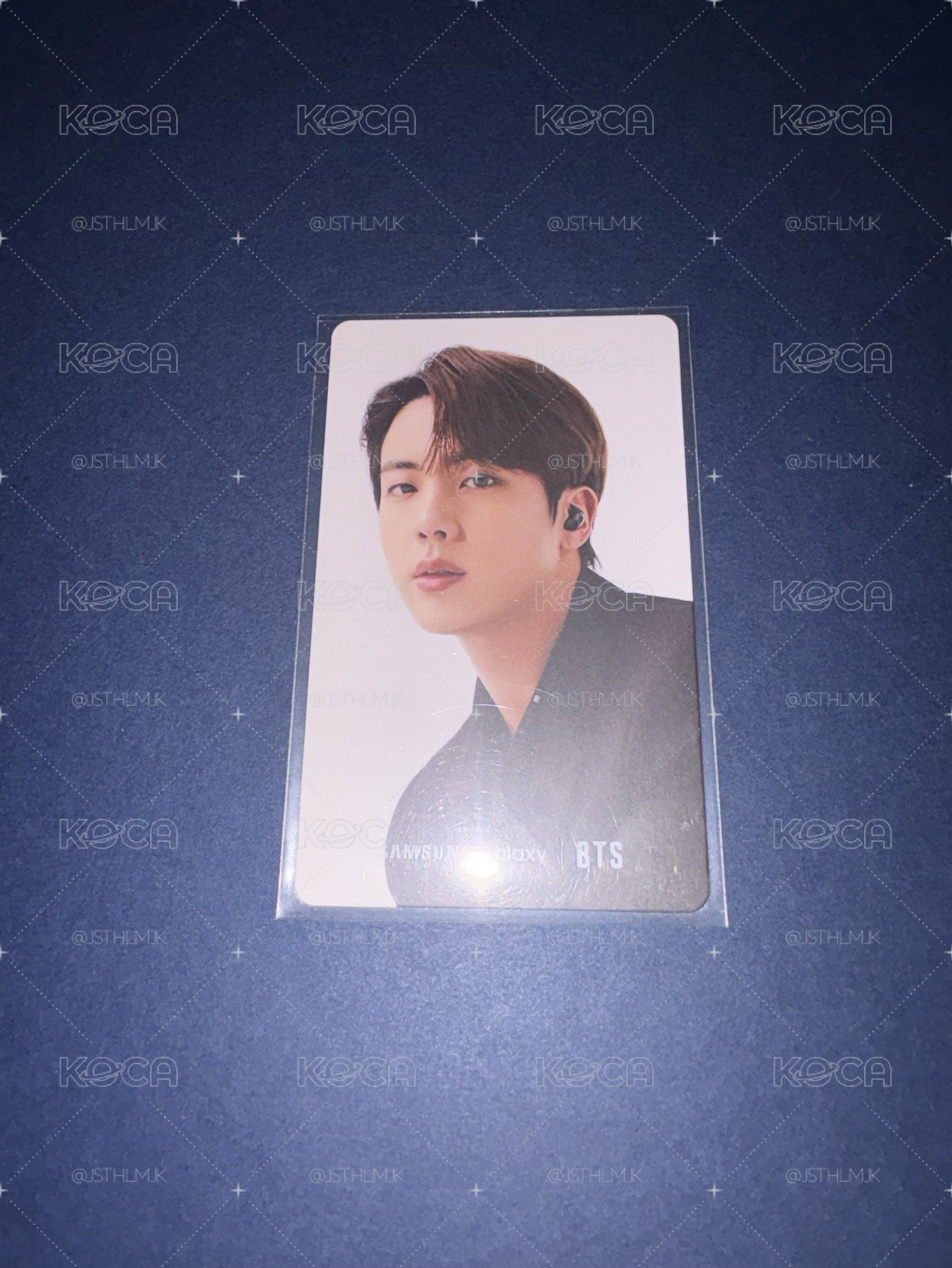 BTS JIN S21拉美代言卡