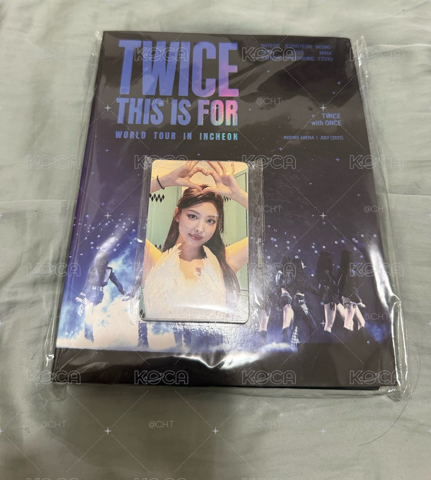 Twice this is for 仁川場 DVD