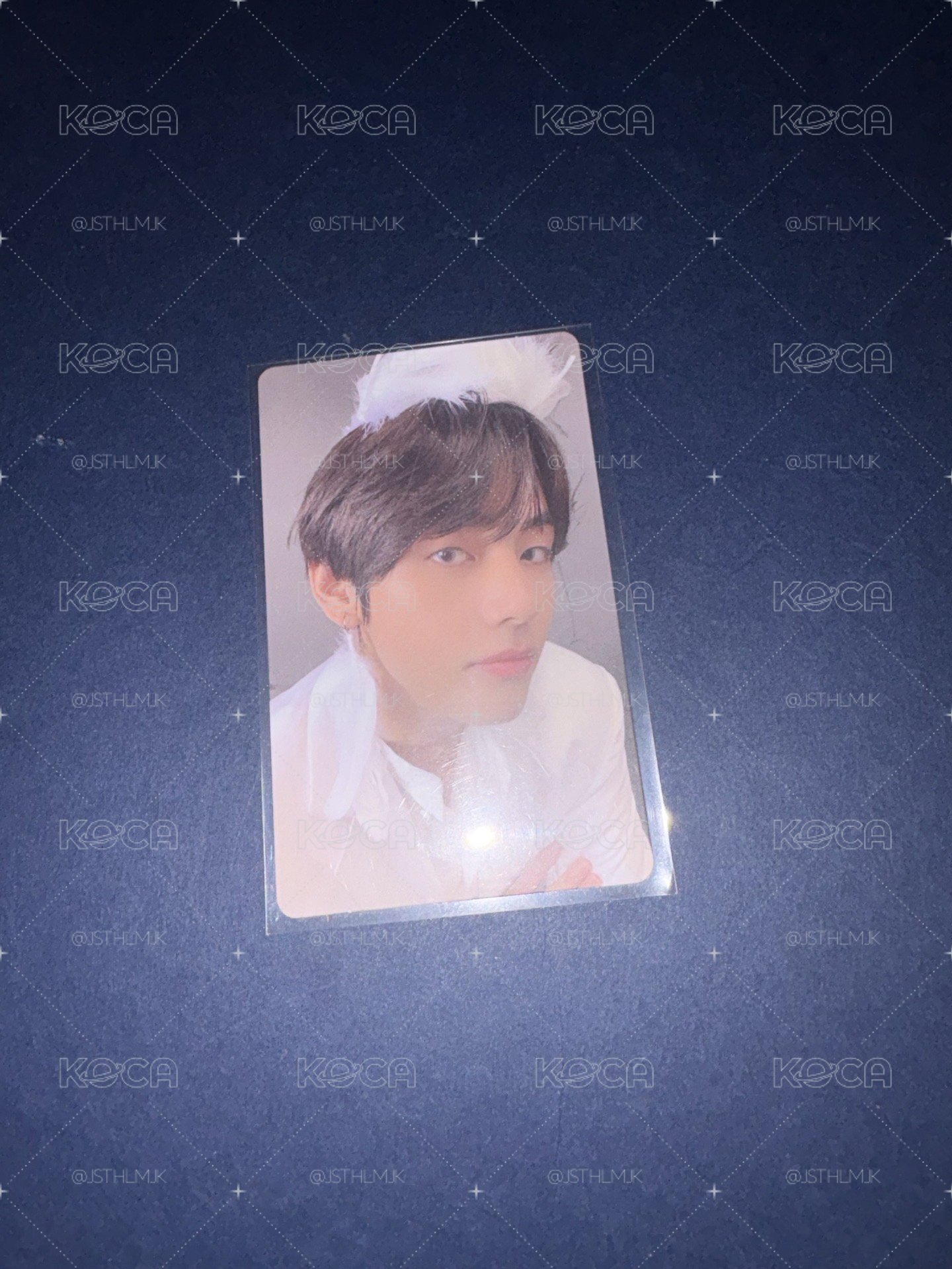 BTS V POTS7 1版專輯卡