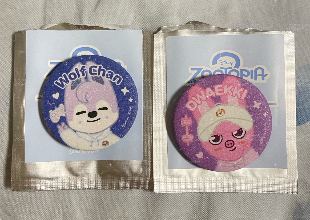 zootopia 徽章 燦+彬