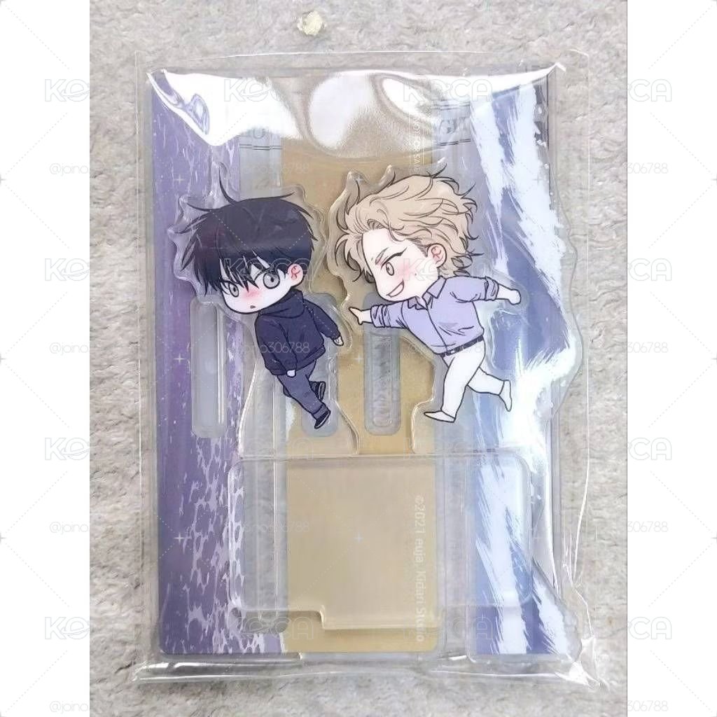 水邊之夜 可愛Q版小卡展示立牌 BL韓漫 平心知翎 特裝版