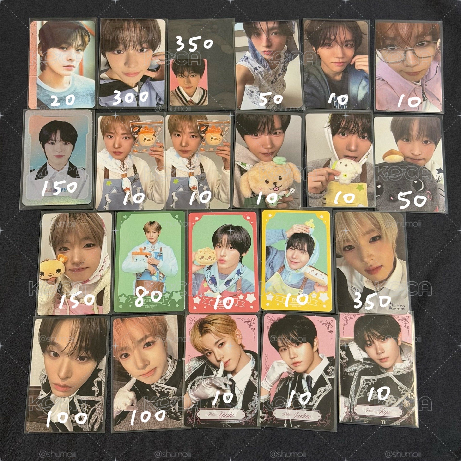 NCT WISH 小卡