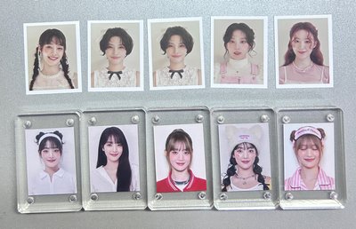 idle 年曆 米妮美迪惠爾 證件照