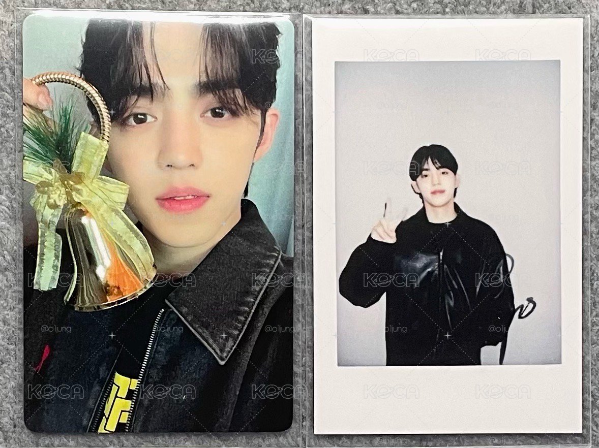 Seventeen 哲中文卡背 復刻拍立得 小卡