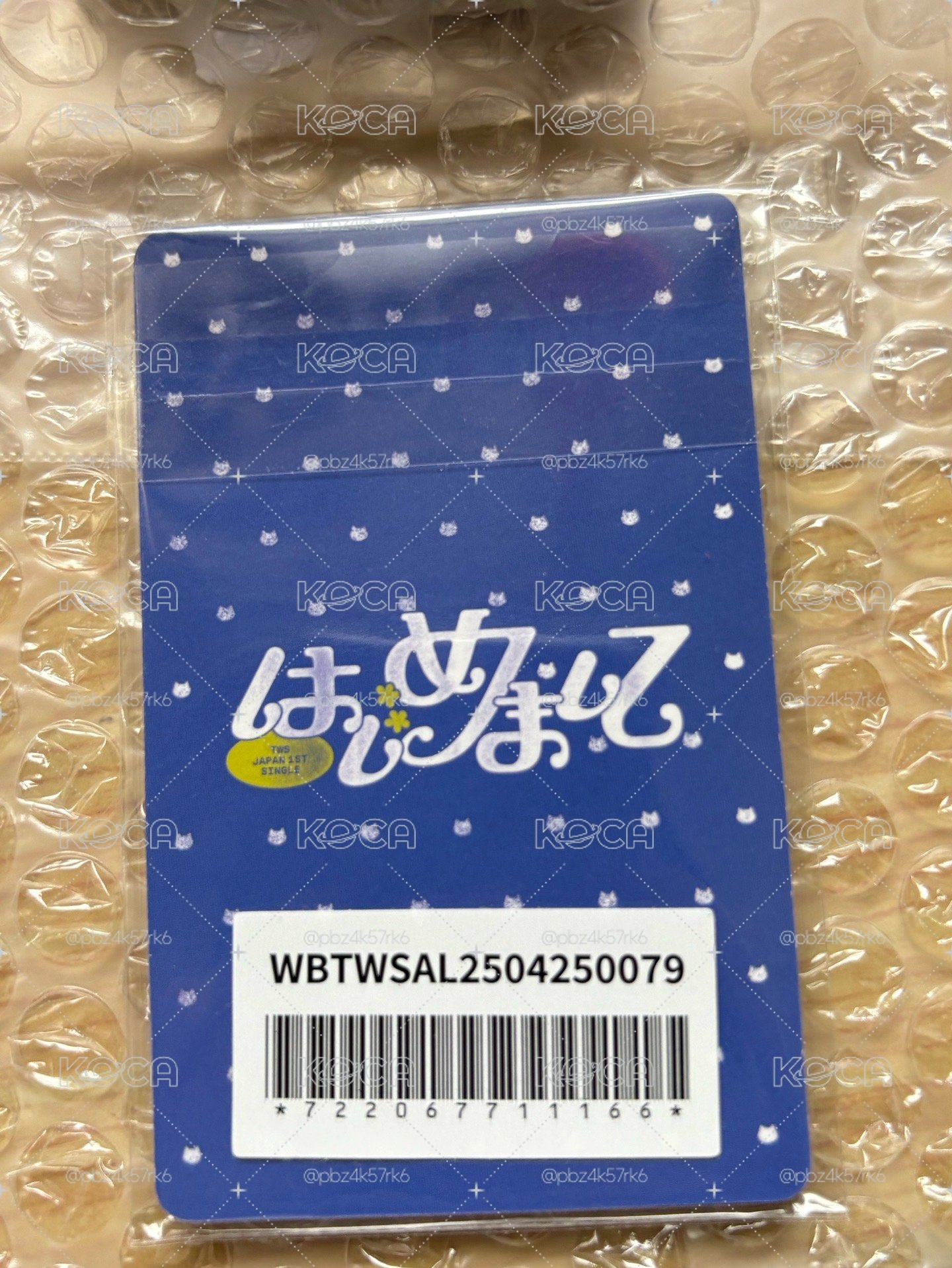 2 初次見面 日咖 特典卡  