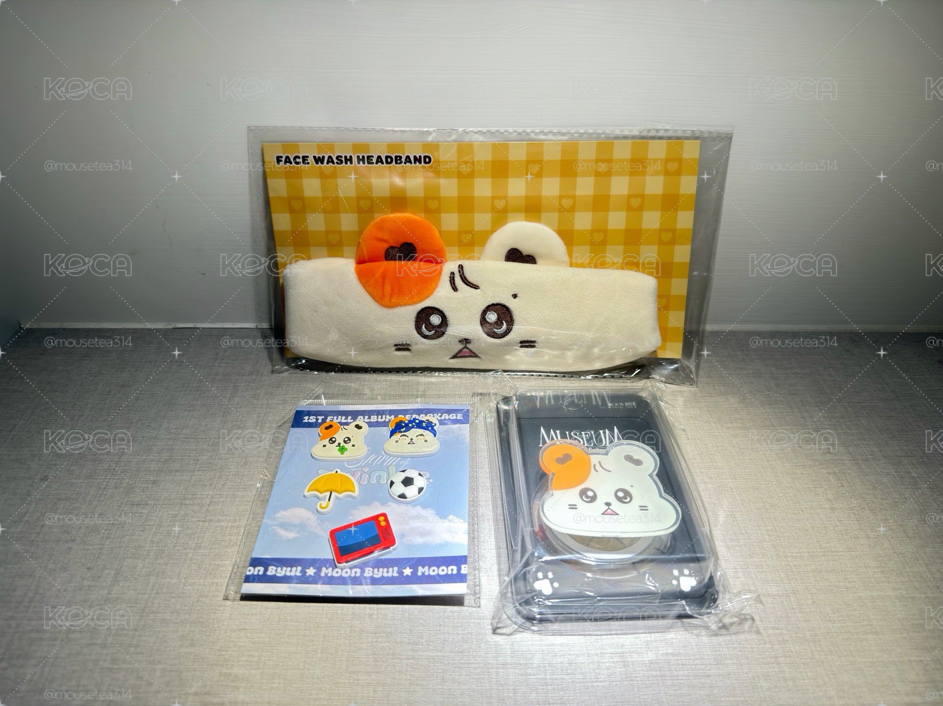 倉星手機支架+洗臉髮帶+鞋扣（不含卡）