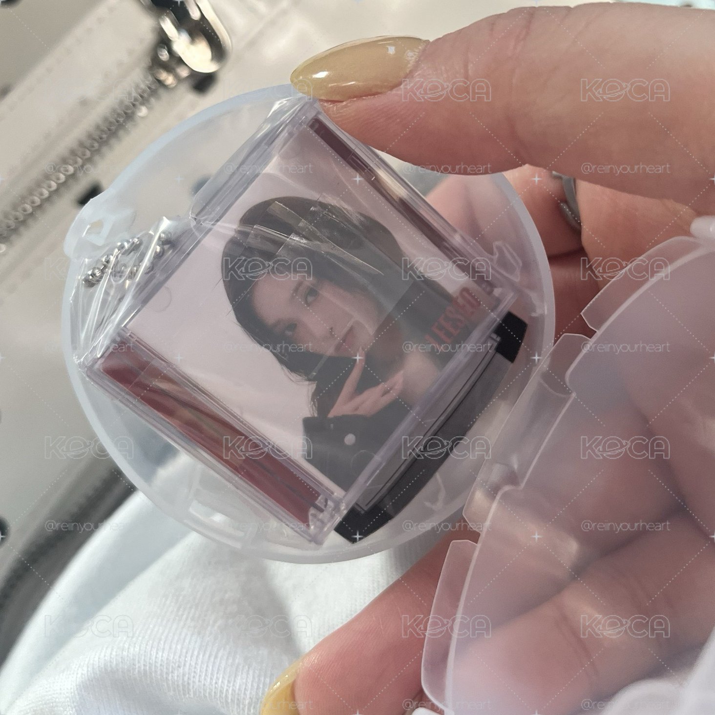 ive萬代扭蛋CD吊飾 李瑞