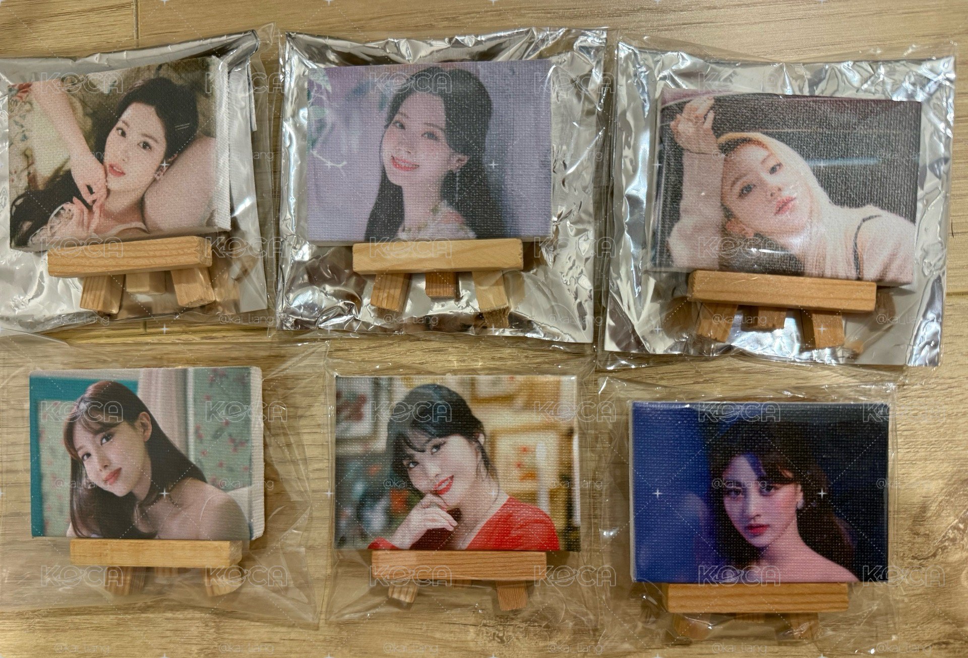 Twice Kura Kura 彩畫 迷你版畫 娜璉 momo sana 志效 多賢 彩瑛