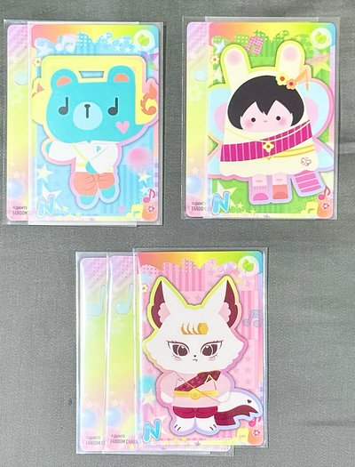 七月書展卡+娃展隨機卡