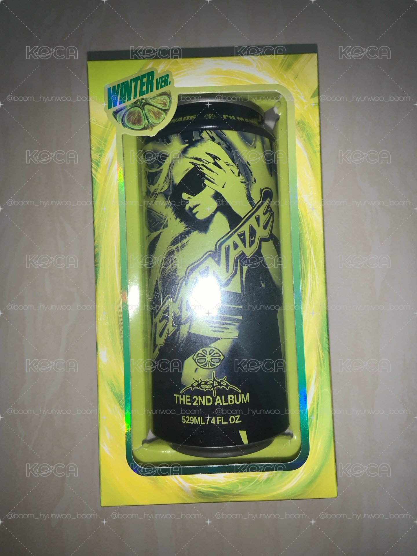 LEMONADE 未拆冬檸檬水罐罐