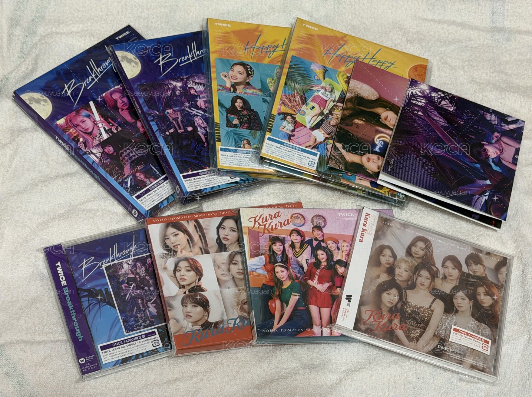 TWICE 日空專8入組(附海報）